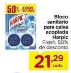 Carrefour Harpic - bloco sanitario para caixa acoplada oferta