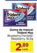 Carrefour Trident - goma de mascar max oferta