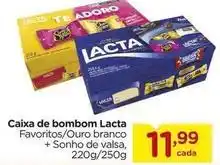 Carrefour Lacta - caixa de bombom oferta