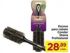 Carrefour Condor - escova para cabelo shana oferta