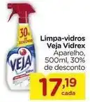 Carrefour Veja - limpa-vidros vidrex oferta