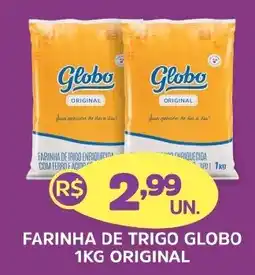 Supermercados Correia Farinha de trigo globo original oferta