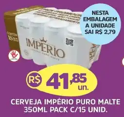 Supermercados Correia Cerveja imperio puro malte oferta