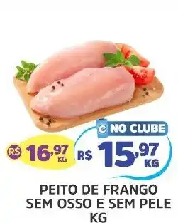 Supermercados Correia Peito de frango sem osso e sem pele oferta