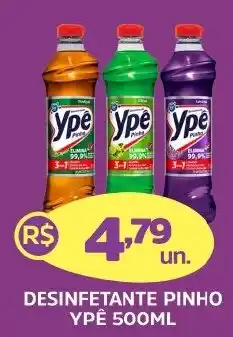 Supermercados Correia Desinfetante pinho ypé oferta