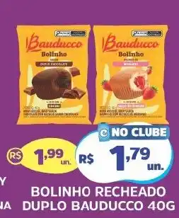 Supermercados Correia Bolinho recheado duplo bauducco oferta