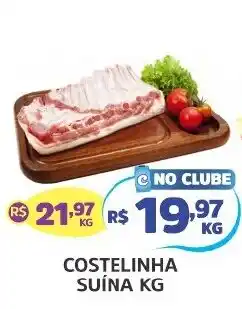 Supermercados Correia Costelinha suína kg oferta