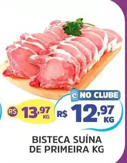Supermercados Correia Bisteca suína de primeira kg oferta