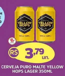 Supermercados Correia Cerveja puro malte yellow hops lager oferta