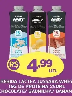 Supermercados Correia Bebida Láctea Jussara Whey oferta