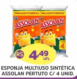 Supermercados Correia esponja multiuso sintética assolan pertuto oferta