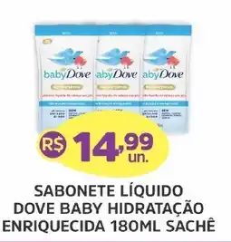 Supermercados Correia Sabonete líquido dove baby hidratação enriquecida oferta