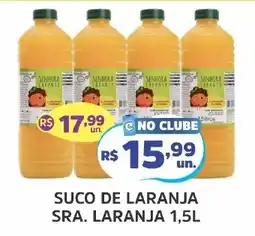 Supermercados Correia suco de laranja sra. laranja oferta