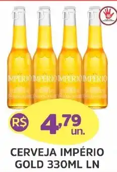 Supermercados Correia Cerveja império gold oferta