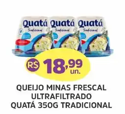 Supermercados Correia Queijo minas frescal ultrafiltrado quatá 350g tradicional oferta