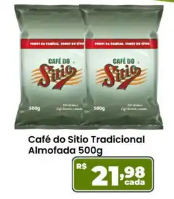 Ultrabox Café do Sitio Tradicional Almofada oferta