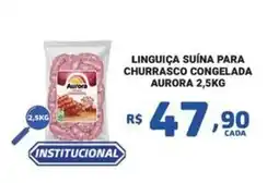 Bahamas Mix linguiça suína para churrasco congelada aurora oferta