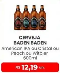 Higa Atacado Cerveja baden baden oferta