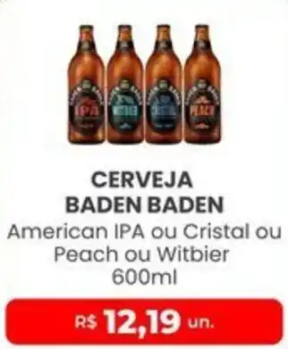 Higa Atacado Cerveja baden baden oferta