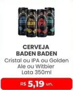 Higa Atacado Cerveja baden baden oferta
