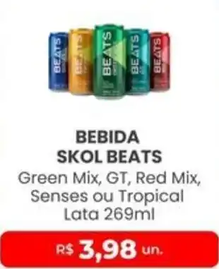 Higa Atacado Bebida skol beats oferta