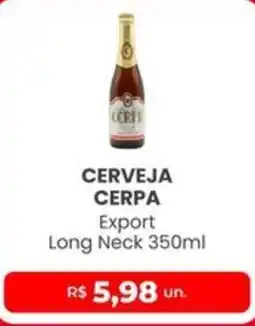 Higa Atacado Cerveja cerpa export long neck oferta