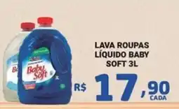 Bahamas Mix Lava roupas liquido baby soft oferta