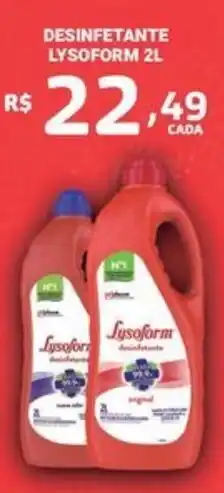Bahamas Mix Desinfetante lysoform 2l oferta