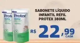 Bahamas Mix Sabonete líquido infantil refill protex 380ml oferta