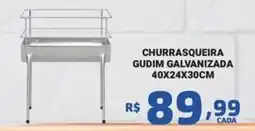 Bahamas Mix Churrasqueira gudim galvanizada oferta