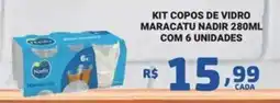 Bahamas Mix Kit copos de vidro maracatu nadir oferta