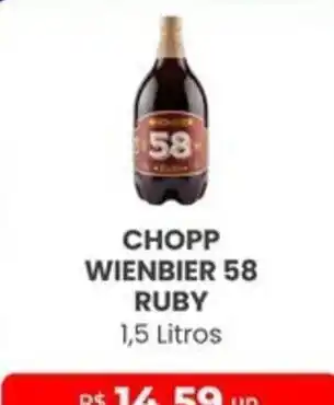 Higa Atacado Chopp wienbier 58 ruby oferta
