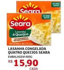 Assaí Atacadista Seara - lasanha congelada quatro queijos oferta