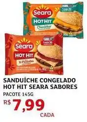 Assaí Atacadista Sabor da serra - sanduíche congelado hot hit oferta