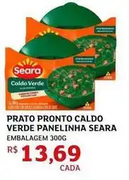 Assaí Atacadista Seara - prato pronto caldo verde panelinha oferta