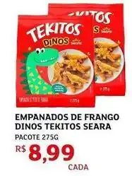 Assaí Atacadista Tekitos - empanados de frango dinos oferta