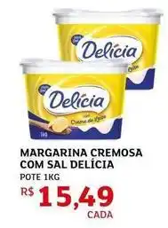 Assaí Atacadista Delícia - margarina cremosa com sal oferta