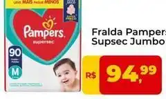 Pampers - fralda supsec jumbo