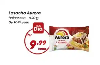 Dia Aurora - lasanha oferta