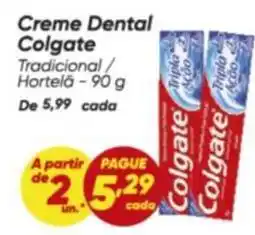 Dia Colgate - creme dental oferta