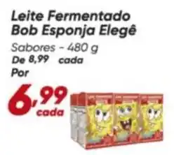 Dia Elegê - leite fermentado bob esponja oferta