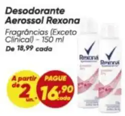 Dia Rexona - desodorante aerossol oferta