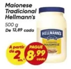 Dia Hellmann's - maionese tradicional oferta