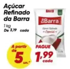 Dia Barra - açúcar refinado oferta
