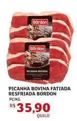 Assaí Atacadista Bordon - picanha bovina fatiada resfriada oferta