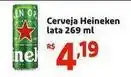 Mini Extra Heineken - cerveja lata oferta