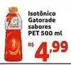 Mini Extra Gatorade - isotônico sabores oferta