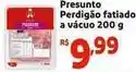 Mini Extra Perdigão - presunto fatiado a vácuo oferta