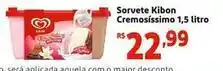 Mini Extra Kibon - sorvete cremosíssimo 1,5 litro oferta