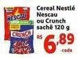 Mini Extra Nestlé - cereal nescau ou crunch oferta